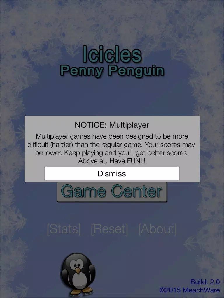 ภาพหน้าจอของ Penny Penguin Icicles Multiplayer iPad 