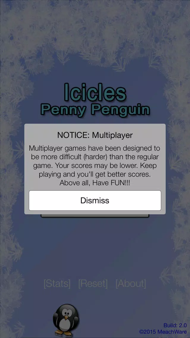 ภาพหน้าจอของ Penny Penguin Icicles Multiplayer