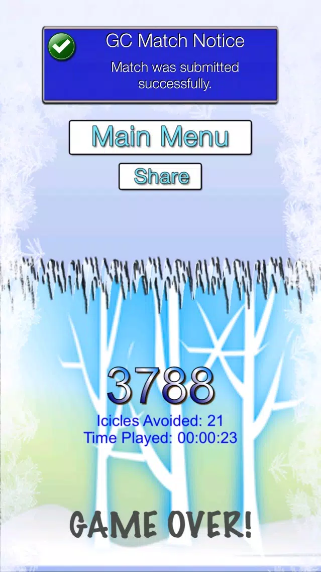 ภาพหน้าจอของ Penny Penguin Icicles Multiplayer