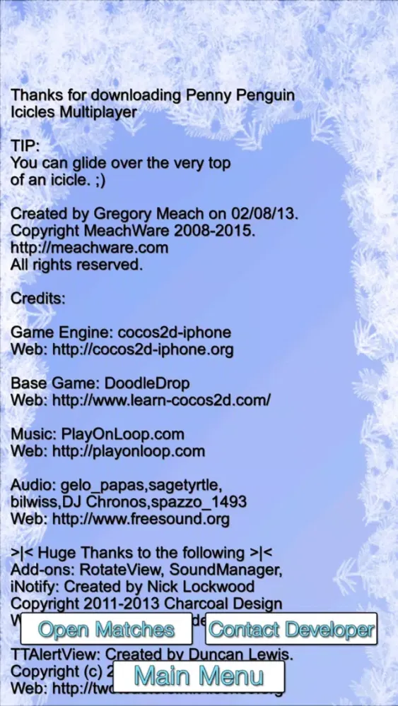Penny Penguin Icicles Multiplayer 스크린샷