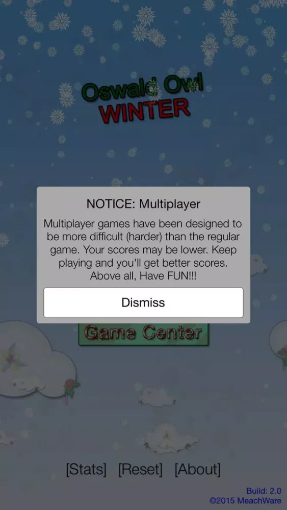 Oswald Owl WINTER Multiplayer स्क्रीनशॉट