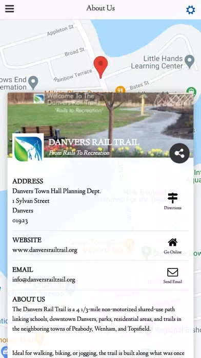 Capturas de pantalla de Danvers Rail Trail