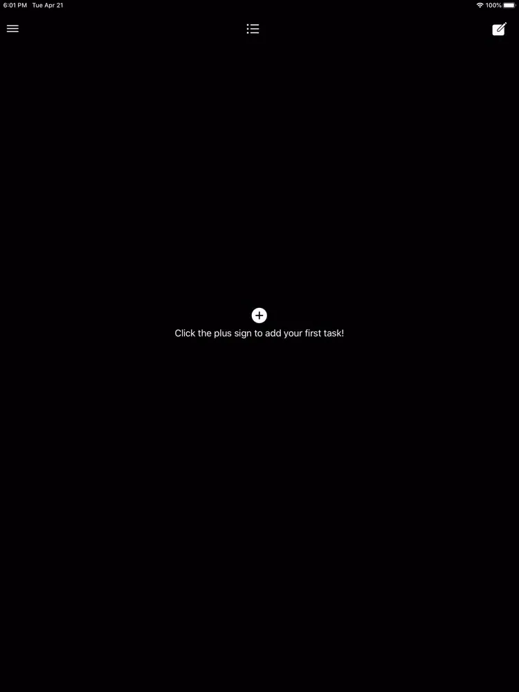 Capturas de tela do Tappy Tasks Pro iPad 