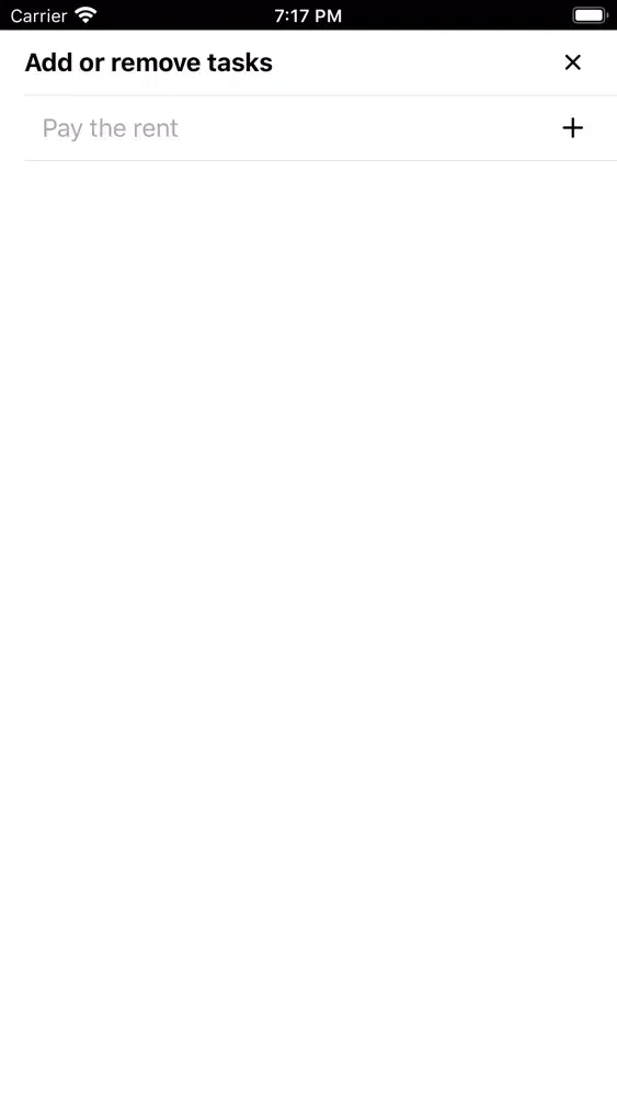 Capturas de tela do Tappy Tasks Pro