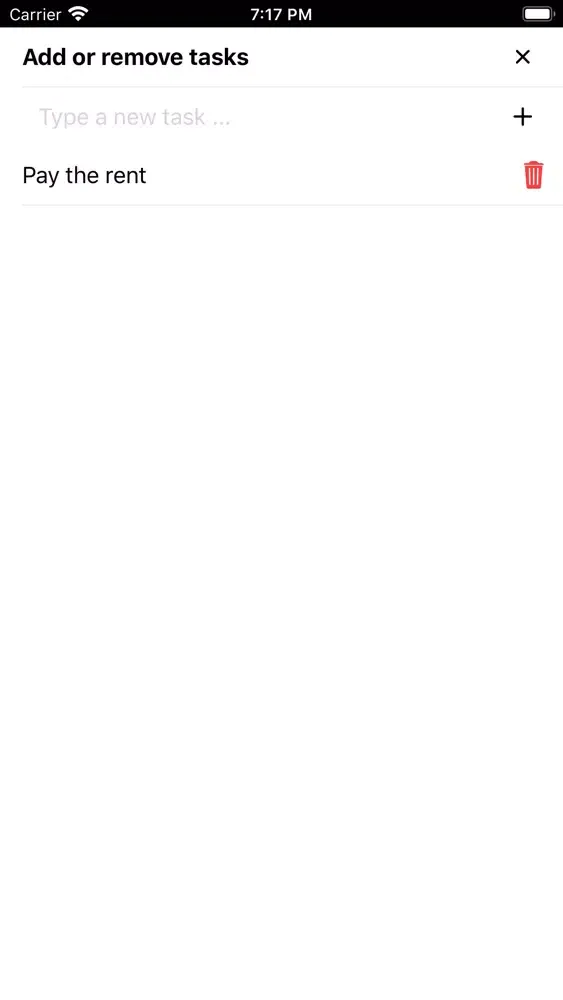 Capturas de tela do Tappy Tasks Pro