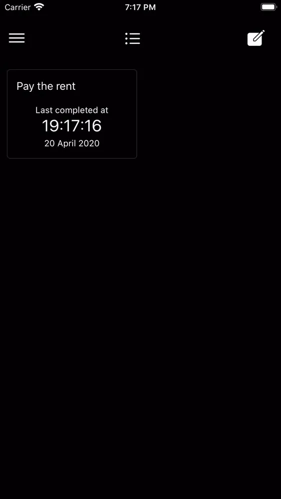 Capturas de tela do Tappy Tasks Pro