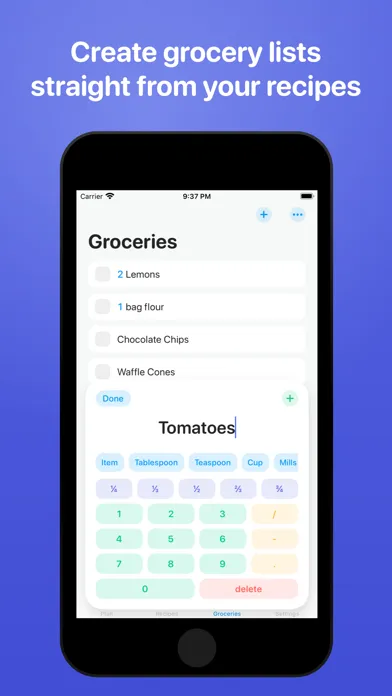 Tangkapan layar Crouton: Recipe Manager