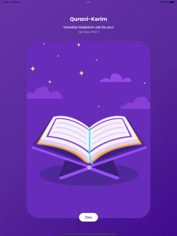 Скриншоты Qurani kərim və məalı iPad 