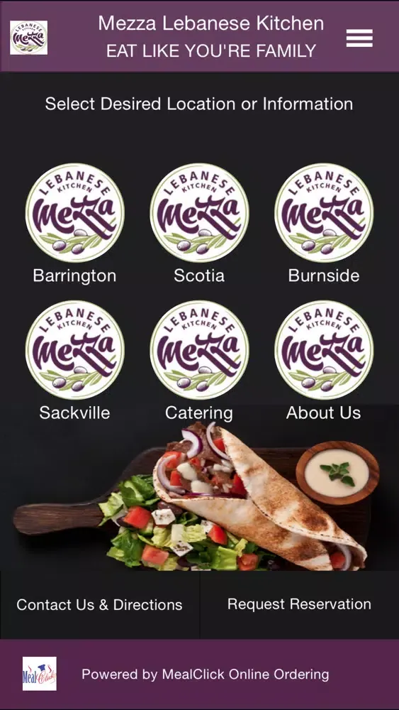 Capturas de pantalla de Mezza Lebanese Kitchen
