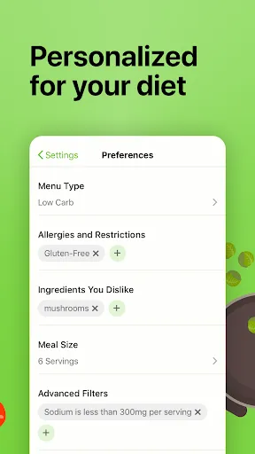 Tangkapan layar Mealime Meal Plans & Recipes