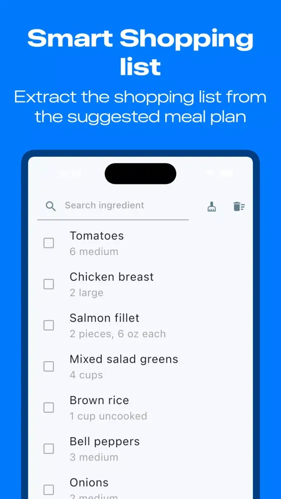 Tangkapan layar Meal Planner & Recipes | Mealo