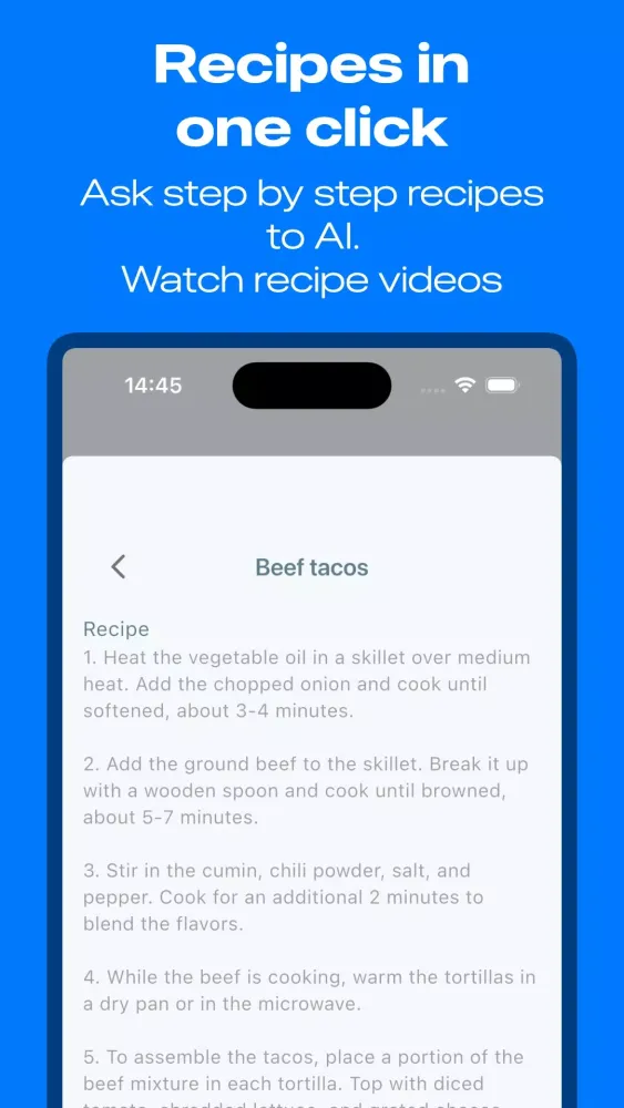 Tangkapan layar Meal Planner & Recipes | Mealo