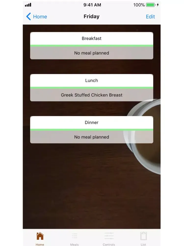 تصاویر The Meal Planner iPad 