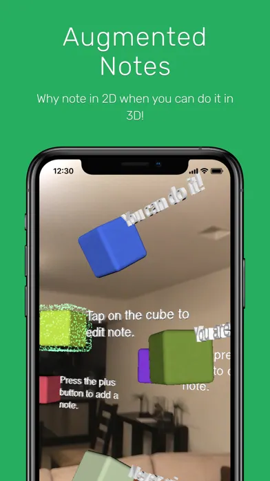 Capturas de pantalla de Augmented Notes