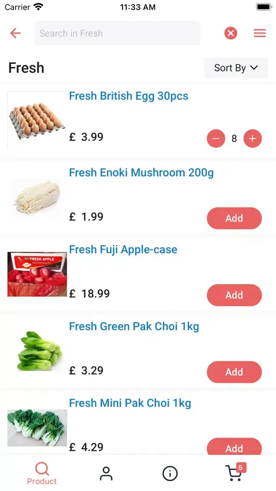 Zrzuty ekranu ChengXin Supermarket