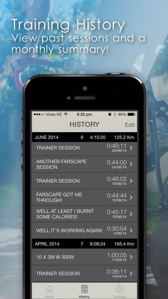ภาพหน้าจอของ BikeDash - indoor trainer with ANT+ & Bluetooth