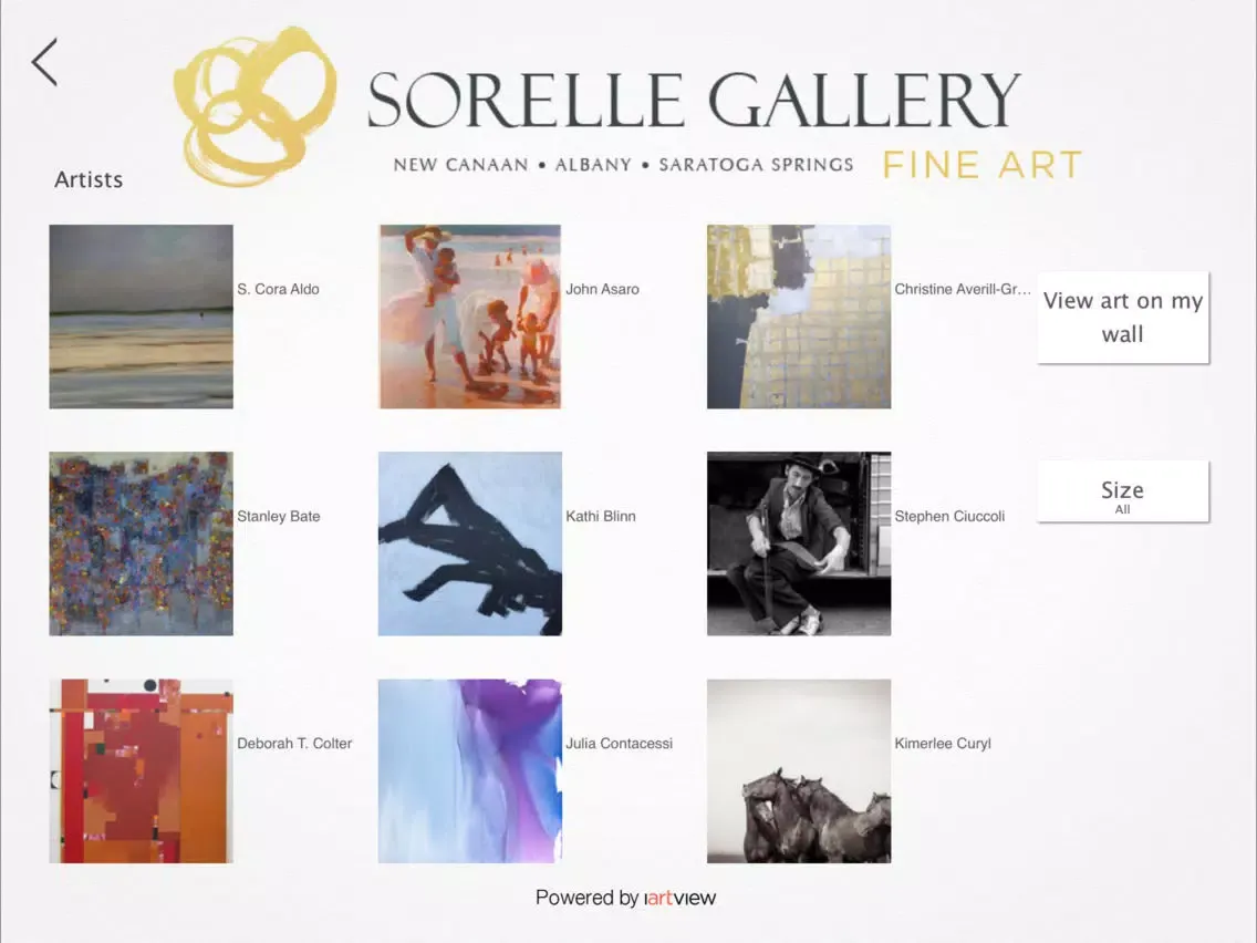 Скриншоты Sorelle Gallery iPad 