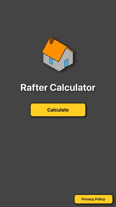 Rafter & roof pitch calculator Screenshots
