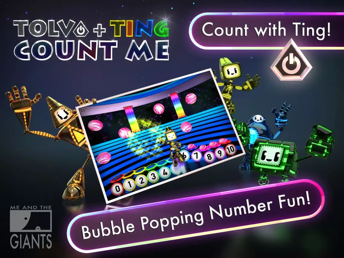 صور Tolva and Ting's Count Me - Bubble Popping Number Fun! iPad 