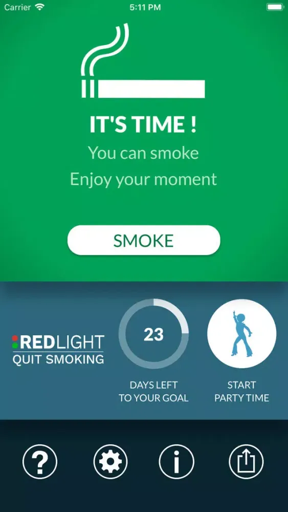 Redlight Quit Smoking स्क्रीनशॉट