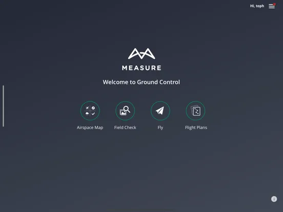 Capturas de pantalla de Measure Ground Control iPad 