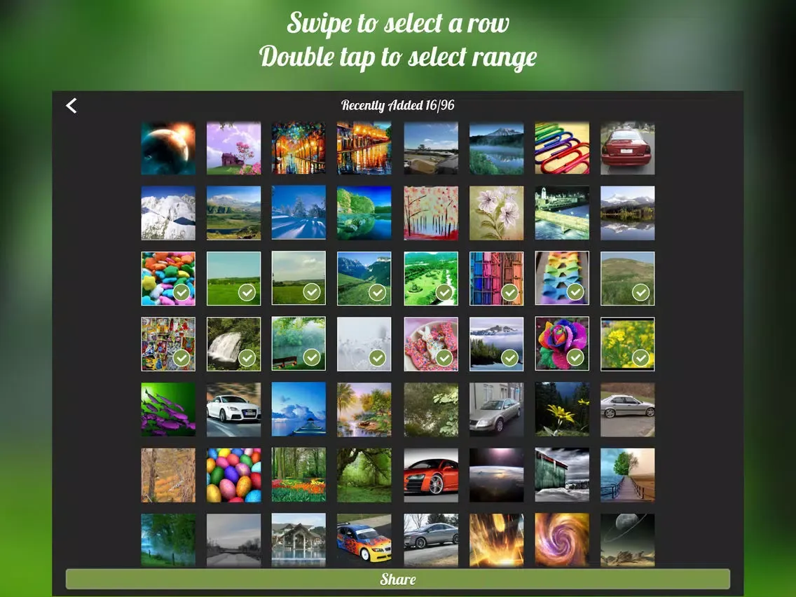 Tangkapan skrin PhotoSender: Share Photos iPad 