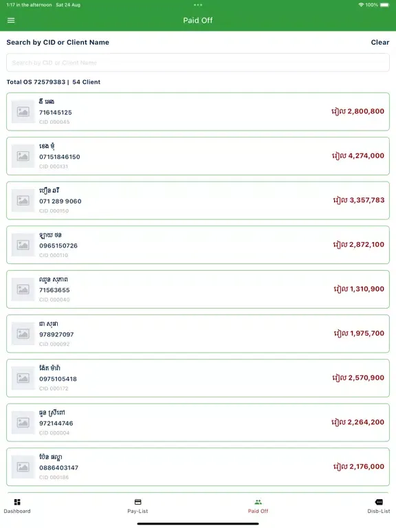 Screenshot di MeatophumApp iPad 