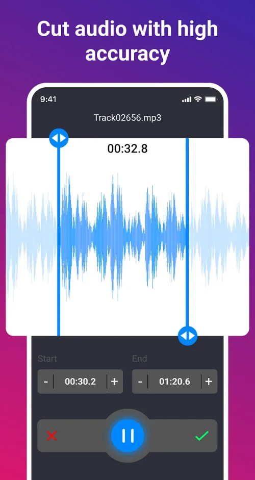 Audio Cutter, Joiner & Mixer-screenshot-1