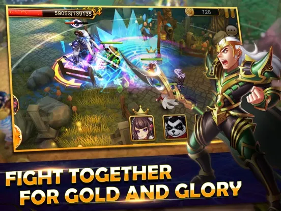 Dream Raiders iPad  스크린샷