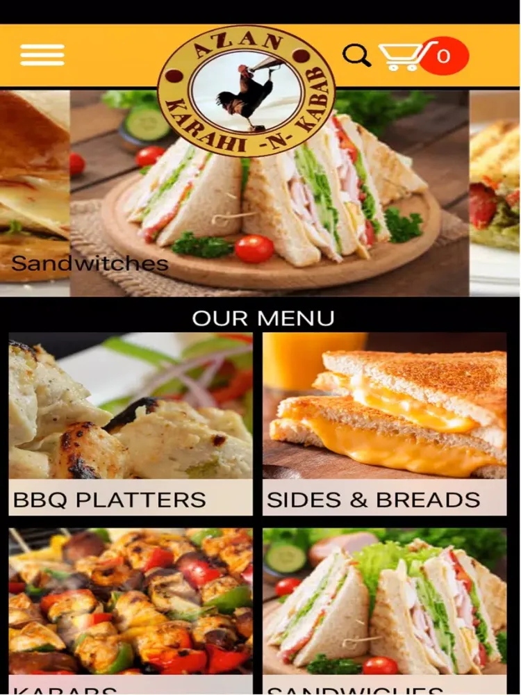 Azan Karahi N Kabab iPad  Screenshots