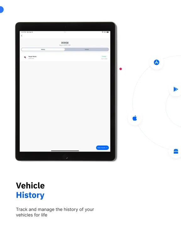 Mecho Retail App iPad  Screenshots