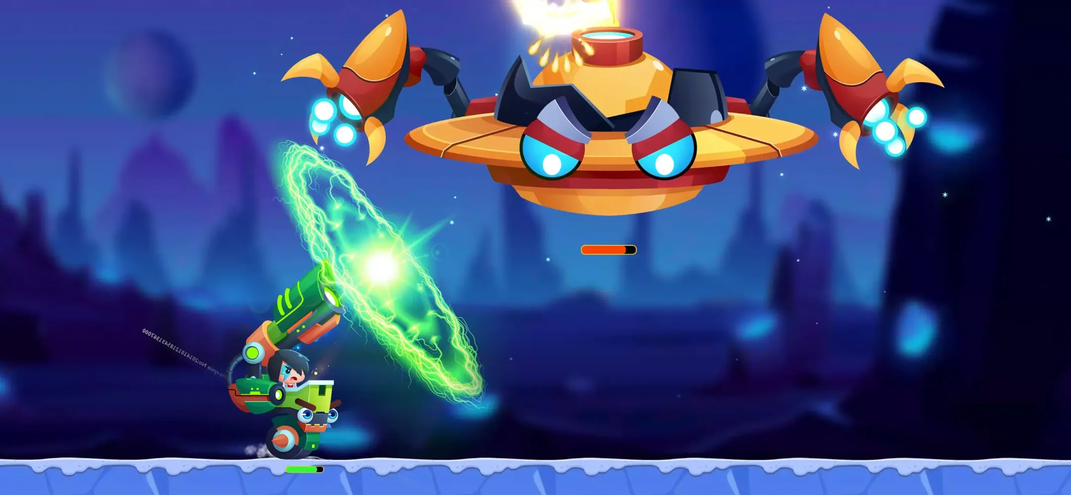 Ảnh chụp màn hình của Crash of Robot
