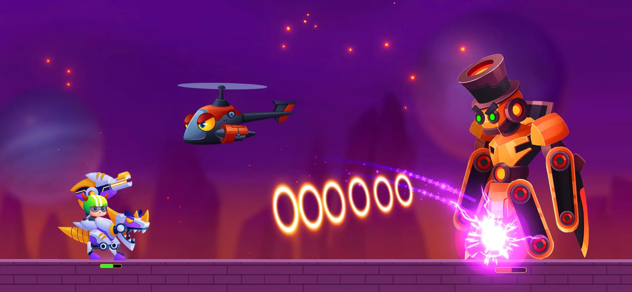 Ảnh chụp màn hình của Crash of Robot