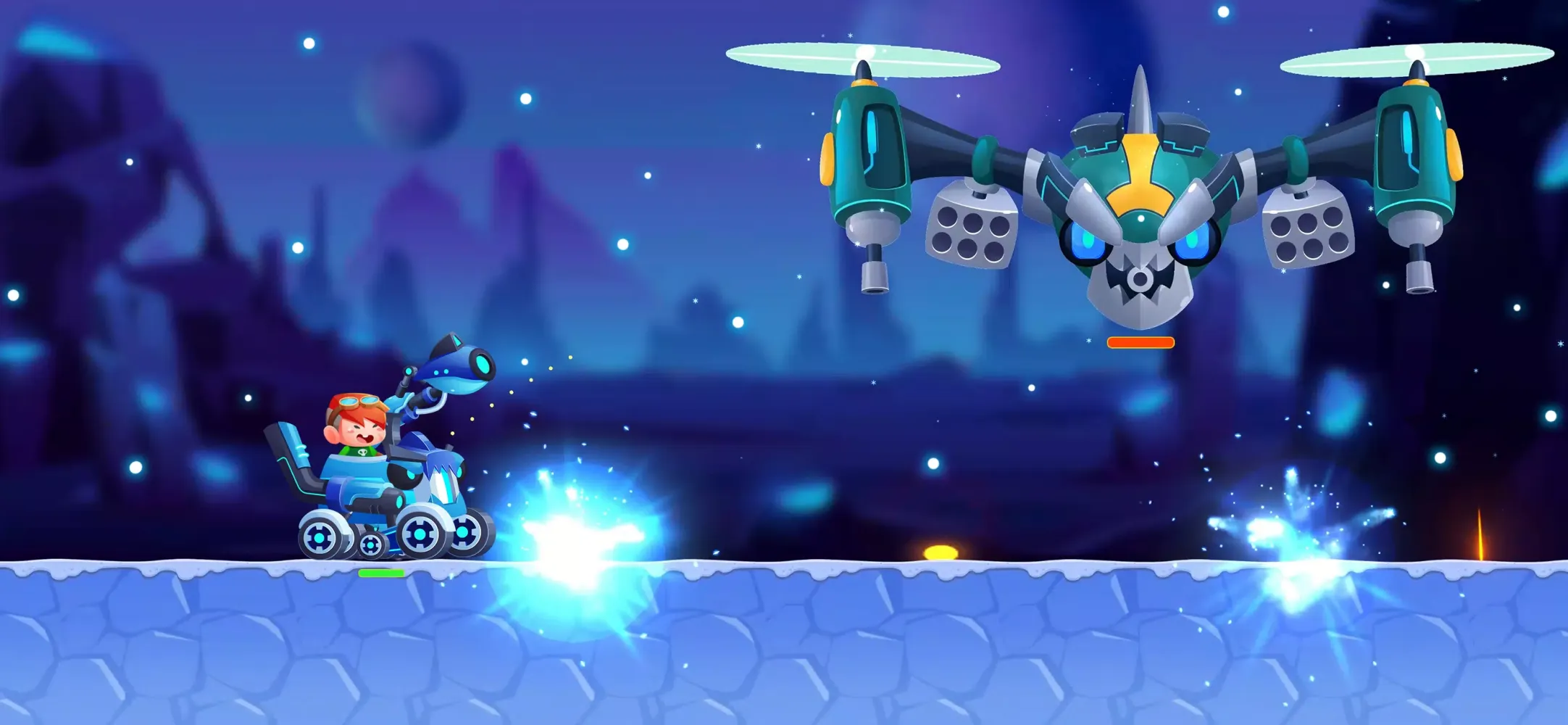 Ảnh chụp màn hình của Crash of Robot