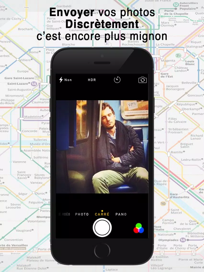 Mecs Métro iPad  スクリーンショット