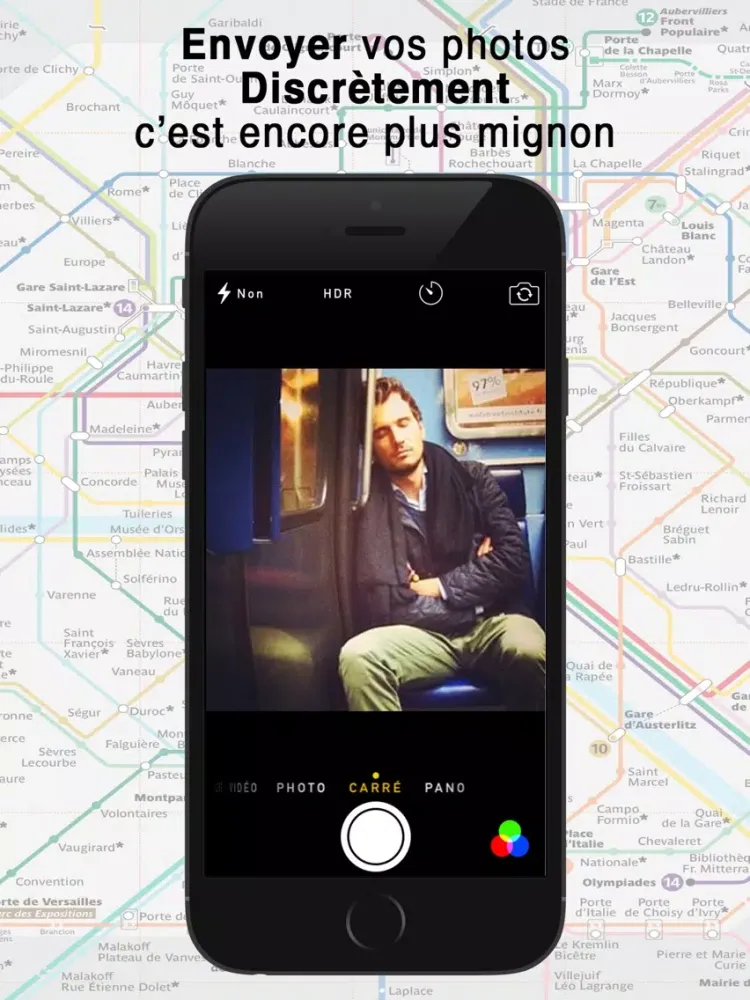 Ảnh chụp màn hình của Mecs Métro iPad 