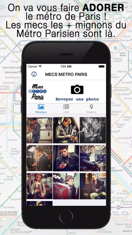 Ảnh chụp màn hình của Mecs Métro