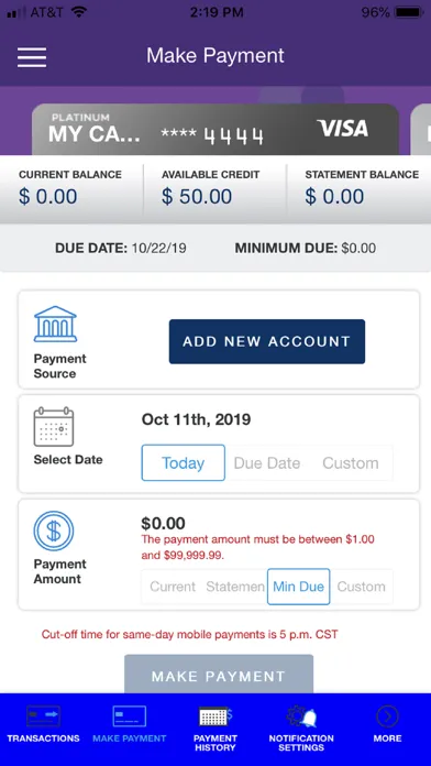MECU Cards App应用截图
