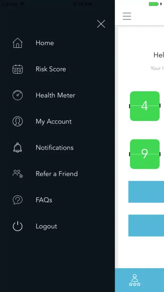 Screenshot di MeCure WeCare