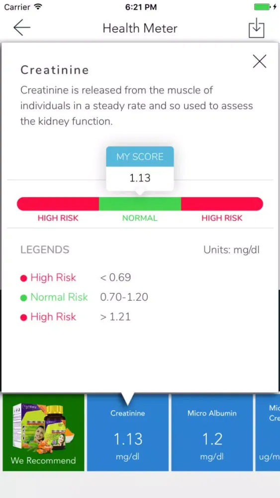 Screenshot di MeCure WeCare