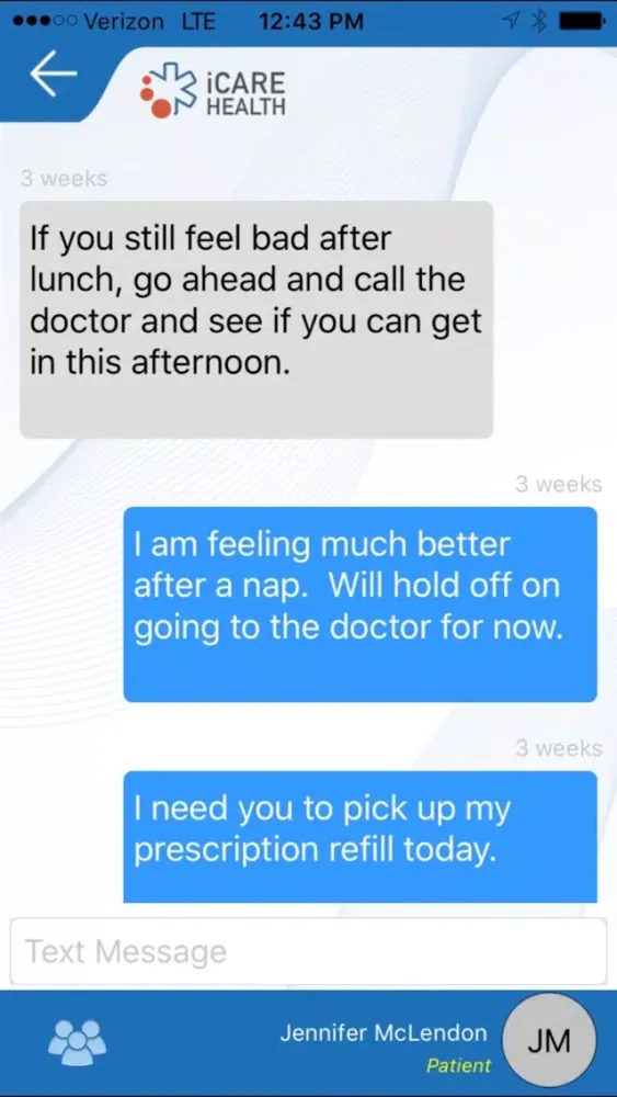 iCare-health Ekran Görüntüleri