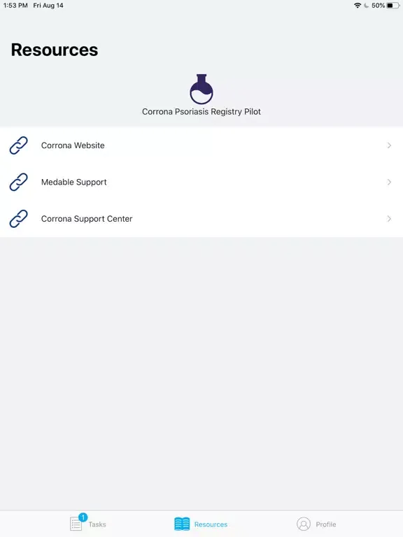 Corrona PSO iPad 应用截图