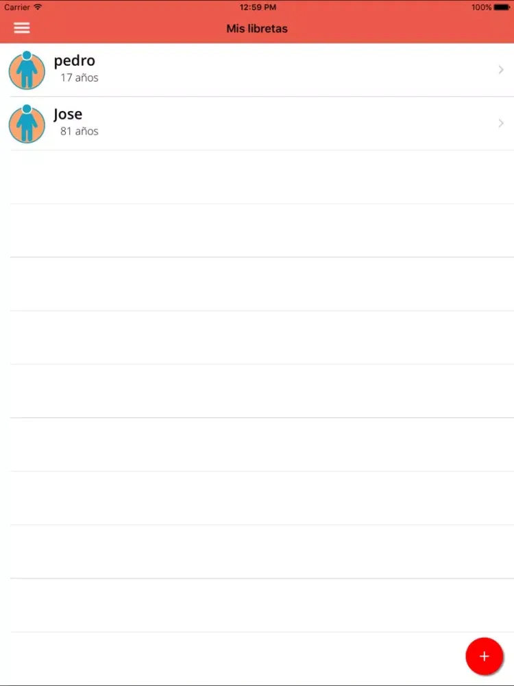 MisVacunas: tu libreta de vacunación online iPad  Ekran Görüntüleri