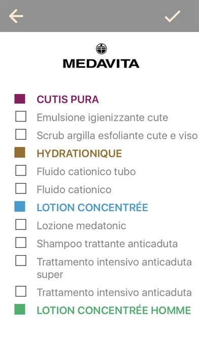 Medavita Mobile Screenshots