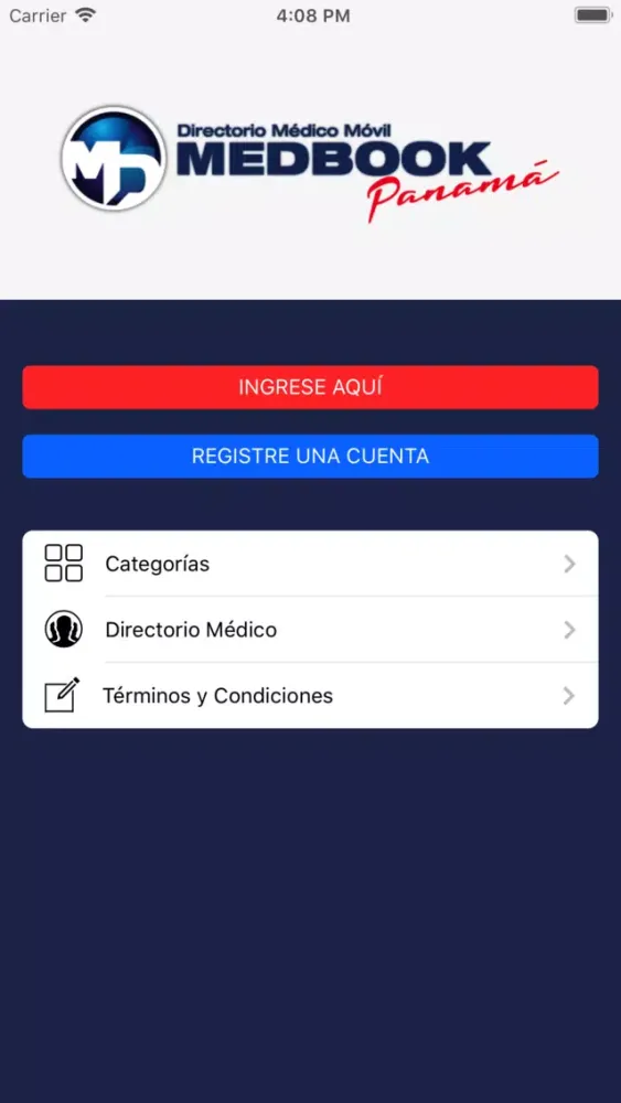 MedBook Panamá स्क्रीनशॉट