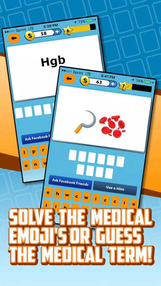 ภาพหน้าจอของ Guess The Medical Terminology & Emoji Trivia