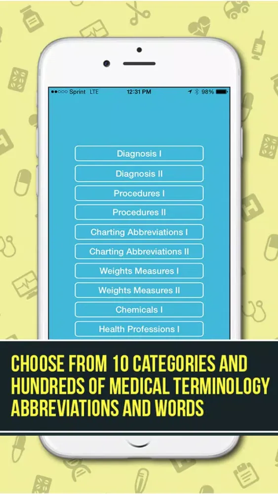 Zrzuty ekranu Guess The Medical Terminology - A Word Game And Quiz For Students, Nurses, Doctors and Health Professionals