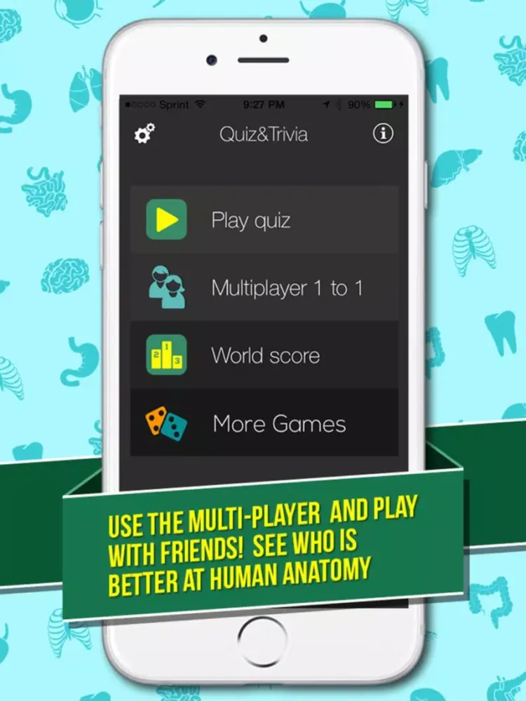 Ultimate Anatomy Quiz & Trivia Pro iPad  スクリーンショット