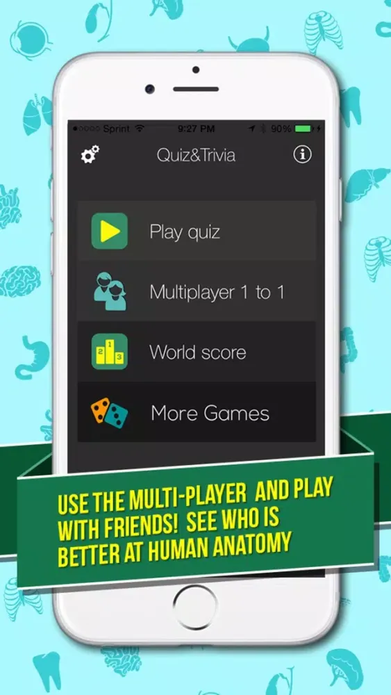 Ultimate Anatomy Quiz & Trivia Pro スクリーンショット