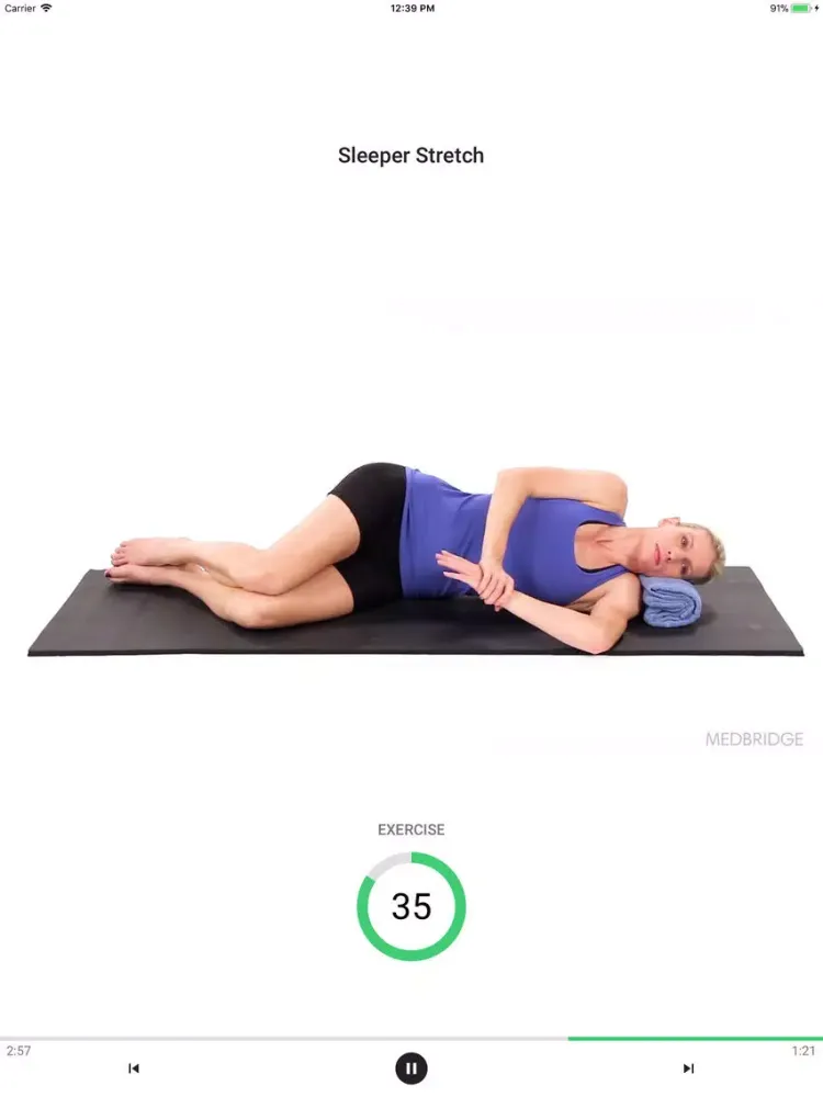 Ảnh chụp màn hình của SOAR FITT for Patients iPad 